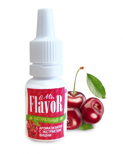 Ароматизатор Mr.Flavor Вишня с натуральным Экстрактом 10мл