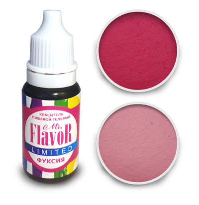 Краситель Mr.Flavor гелевый Фуксия Limited 10мл