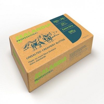 Масло сливочное 84% ZEALANDIA PROFESSIONAL, 500 г